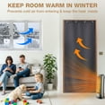 thumbnail image 6 of DONGPAI Thermal Insulated Door Curtain, Winter Thicken Cotton Windproof Soundproof Temporary Door Single Insulation Door Cover for Winter to Keep Warm, 6 of 8