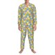 thumbnail image 3 of Balery Colorful Rubber Duck 1 Pijama para Hombre de Dos Piezas con Manga Larga, Conjunto de Dormir y Descanso Suave con Bolsillos-X-Large, 3 of 6