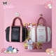 thumbnail image 4 of Mochila Kawaii de dibujos animados Sanrio Kuromi Melody Cinnamoroll para niños, mochila escolar de Anime, bolsa de viaje portátil de gran capacidad, 4 of 4