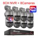 thumbnail image 1 of Sistema de cámara de seguridad Techage 8CH 5MP HD POE NVR Kit CCTV Audio bidireccional AI Detección de rostro Videovigilancia al aire libre Conjunto de cámara IP Tan Jianjun unisex, 1 of 2
