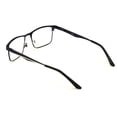 thumbnail image 3 of Men Rectangular Stainless Steel Glasses Frame/w Anti Blue Ray Lens - Computer Glasses - Blocker, 3 of 5