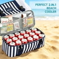 thumbnail image 2 of Tirrinia Mesh Beach Bag with Cooler Compartment, Extra Large Totes for Beach Travel, Functional Fashion Beach Bag for Women, Unique Gifts for Mom, 2 of 7
