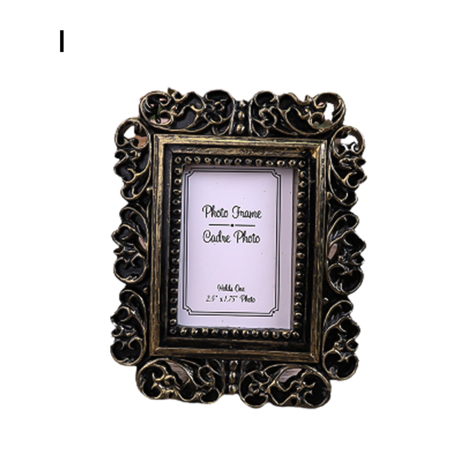 Oval/Rectangle Hollow Design Photo Frame Picture Holder Home Decor 