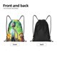 thumbnail image 5 of Bolsa con cordón clásica de Rick y Morty, plegable, para deportes, fitness, unisex, bolsa de viaje para deportes de playa, mediana, 5 of 8