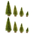 thumbnail image 2 of de Navidad Artificial, modelos de decoraciones navideñas, escritorio pequeño, cepillo en miniatura, es de pino para bodas en interiores, 8 Verde, 2 of 7