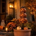 thumbnail image 7 of Tepsmf Halloween Themed Metal Courtyard Porch Decoration Ornament 11.8 IN Iron Garden Stake for Outdoor Yard Spooky Decor, 7 of 7