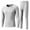 Gray, variant on SDNall Men‘s Thermal Underwear Set, Warm Breathable Base Layer Long Sleeve Shirt & Pants, High Elastic for Cold Weather