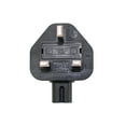 thumbnail image 3 of SF Cable C7 to UK BS1363 Angled Power Plug Adapter, 3 of 5