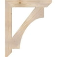 thumbnail image 3 of Ekena Millwork 5 1/2"W x 38"D x 46"H Westlake Slat Smooth Bracket, Douglas Fir, 3 of 4