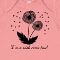 thumbnail image 4 of Inktastic I'm a Wish Come True Dandelion in Black Boys or Girls Baby Bodysuit, 4 of 5