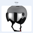 thumbnail image 2 of Abbraccia Casco de esquí, cálido de invierno, protección resistente, gafas integradas, deportes de nieve unisex, 2 of 6