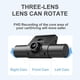 thumbnail image 5 of 4 Channel Dash Cam Front Rear Left Right 1080P Dash Camera For Cars Dashcam 4 Way Car Camera With IR Night Vision Loop Recording Motion Detection Flye, 5 of 5