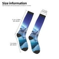 thumbnail image 2 of Sigee Night At Lake Aurora 1 for Socks for Men Women Socks Stocking Compression Socks, 2 of 6