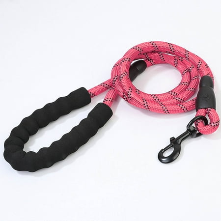 - CoreLife Reflective Dog Leash - 6 ft High Visibility Nylon Braided Safety Dog Leash for Medium and Large Dogs