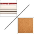 thumbnail image 4 of RYLABLUE Merry Christmas Set of 6 Coaster for Drinks, Absorbent Ceramic Stone Coasters Cup Mat with Cork Base for Home Kitchen Room Coffee Table Bar Decor, 4 of 4