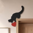 thumbnail image 6 of Valentine's Day Wrought Iron Door Corner Decor - Easy Install Metal Accent for Interior Door & Headboard, Holiday Gift, 6 of 7