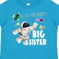 thumbnail image 4 of Inktastic Out of This World Big Sister Astronaut in Space Girls Toddler T-Shirt, 4 of 5