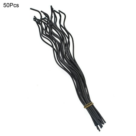 

Farfi 50Pcs 280mm Humidifier Replacement Filter Cotton Swab for Air Aroma Diffuser (Black 3mm)
