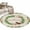 LightGreen, variant on Small Round Rug 3Ft Washable Non-Slip, Spring Botanical Circle Area Rugs for Living Room Bedroom, Garden Birds Floral Leaves Rustic Burlap Indoor Floor Mats Carpet Runner for Home Decor