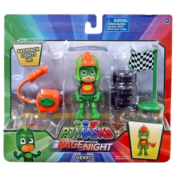 Disney Junior Race into the Night Gekko Figure Set