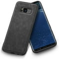 thumbnail image 3 of For Samsung Galaxy S8 Plus S8 Retro, Anti-fingerprint, Drop-proof Phone Case Leather Case, 3 of 5