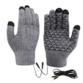 thumbnail image 2 of Hearth & Gear USB Heated Gloves For Students To Surf The Internet Write Games Keep Warm Thicken And Heat Up All Finger Knitted Gloves Pedal Trainer Happy Heat Hand Warmer Heating Pad Hands Grips Leg, 2 of 7