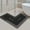 Black, variant on Bxaolu Bathroom Rug, L-Shaped Bath Mat, Non-Slip Corner Shower Mat, Water Absorbent Soft Bath Rug, Washable Rug Carpet for Square Shower, Tub, Bath Room(31" x 31" x 15.75", Gray)