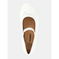 thumbnail image 4 of Wonder Nation Girls Bow Ballet Dress Shoes, 4 of 5