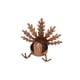 thumbnail image 2 of Portavelas de Metal Pavo Azulado, Figura Decorativa de Pájaro de Otoño, Centro de Mesa de Acción de Gracias con Acabado Bronceado, 11 x 10 cm para Decoración de Mesa, Chimenea o Vitrina, 2 of 6