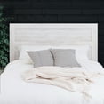 thumbnail image 6 of Prepac Rustic Ridge Washed White Queen 63.5 in. W x 47.5 in. H x 1.5 in. D Panel Headboard, 6 of 10