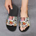 thumbnail image 6 of Bob's Burgers Home Slippers Non Slip Bathroom Open Toe Shoes Lightweight Slide Slippers Sandals 42(260mm), 6 of 8