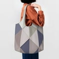 thumbnail image 6 of ZNDUO Women Tote Bag, Casual Handbags Big Capacity Shopping Shoulder Bag- Vintage Triangle Mosaic Pattern, 6 of 7