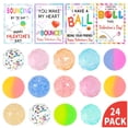 thumbnail image 1 of Pelotas hinchables QYESQ para regalos de San Valentín con tarjetas para niños, 1 of 5