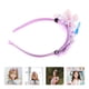 thumbnail image 4 of ColoMX Corona de princesa sirena: diadema de conchas marinas para niñas - Diadema de sirena oceánica para fiesta de cumpleaños, disfraz de cosplay, tocado, 4 of 7