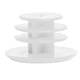thumbnail image 2 of Ciclismo 2 piezas de tapones para manillar de bicicleta de plástico para bicicleta de montaña (blanco) Likrtyny  Para estrenar, 2 of 9
