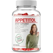 CJ Labs Appetitol Appetite-Weight Gain Capsules Natural Appetite and Weight Gain Stimulant for Underweight Children Fortified with Vitamins B1,B2,B3,B5,B6,B12,Folic Acid , Iron, Zinc