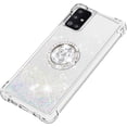 thumbnail image 6 of Case for Samsung Galaxy A51 5G, Galaxy A51 5G Case Girls Women Glitter Clear TPU Cute Bling Love Quicksand Sparkle Case with Stand Shockproof Liquid Case for Samsung Galaxy A51 5G Colorful YBZ, 6 of 12