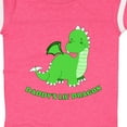 thumbnail image 4 of Inktastic Daddy's Lil' Dragon Cute Green Dragon Boys or Girls Baby Bodysuit, 4 of 5
