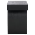 thumbnail image 4 of Safavieh Baraki Modern Wood Free Form End Table, Black, 4 of 8