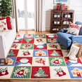 thumbnail image 2 of Safavieh Chelsea 6' X 9' Hand Hooked Wool Pile Rug in White, 2 of 5