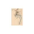 thumbnail image 3 of Topographical Map - Niagara Falls New York Quad - USGS - 23 x 34.03 - Vintage Wall Art, 3 of 5
