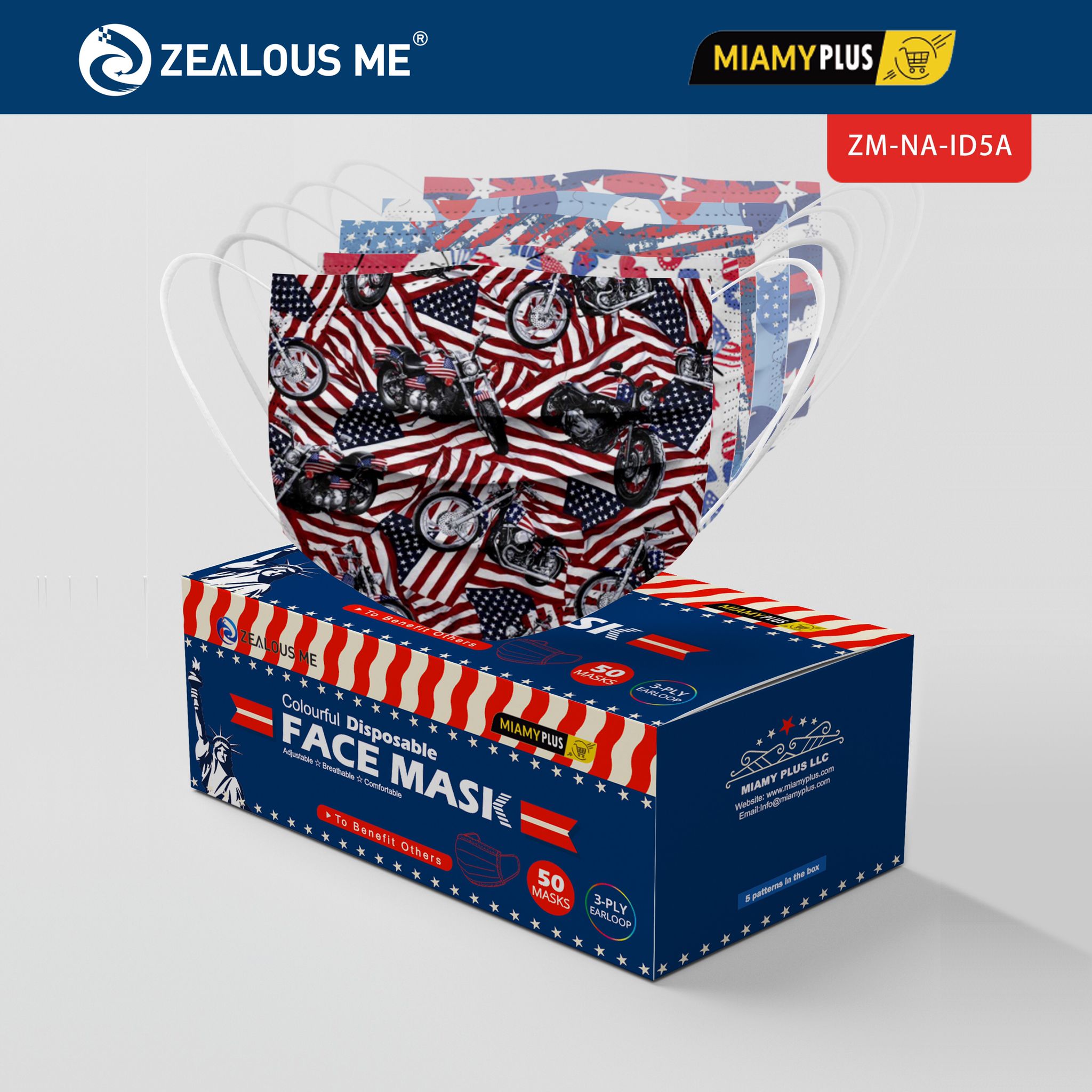 Patriotic Face Masks