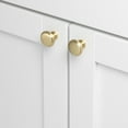 thumbnail image 3 of GlideRite 1-1/8 in. Round Ring Classic Cabinet Knob, Champagne Gold - 5096-CHPG, 25 Pack, 3 of 3