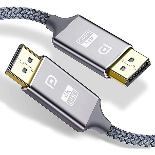 Displayport Cable Capshi 4k Dp Cable Nylon Braided 4k 60hz 1440p 144hz Display Port Cable Ultra High Speed Displayport To Displayport Cable 6 6ft For Laptop Pc Tv Etc Gaming Monitor Cable Grey Walmart Com Displayport Cable Capshi 4k Dp Cable Nylon Braided 4k 60hz 1440p 144hz Display Port Cable Ultra High Speed Displayport To Displayport Cable 6 6ft For Laptop Pc Tv Etc Gaming Monitor Cable Grey Walmart Com