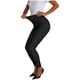 thumbnail image 1 of Pincandy Women's Solid Color Stretch Denim Leggings - 2 Pockets, Skinny Fit, Perfect for Gym, Workout & Daily Casual Wear, 1 of 7