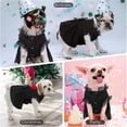 thumbnail image 7 of UOSIA Dog Dress, Cute Dog Dresses for Small Dogs Girl Elegant Puppy Tutu with Bow-Knot, 7 of 7