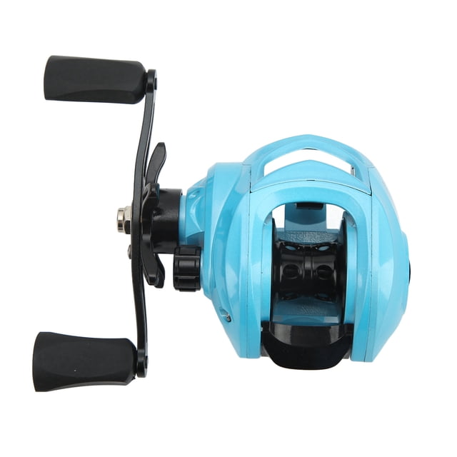 Uadme Carrete de Pesca, Carrete de baitcasting con relación de Velocidad 7.2: 1 con rodamiento Sellado de Acero Inoxidable para Agua Dulce Salada, diseño humanizado(LQ2000L)