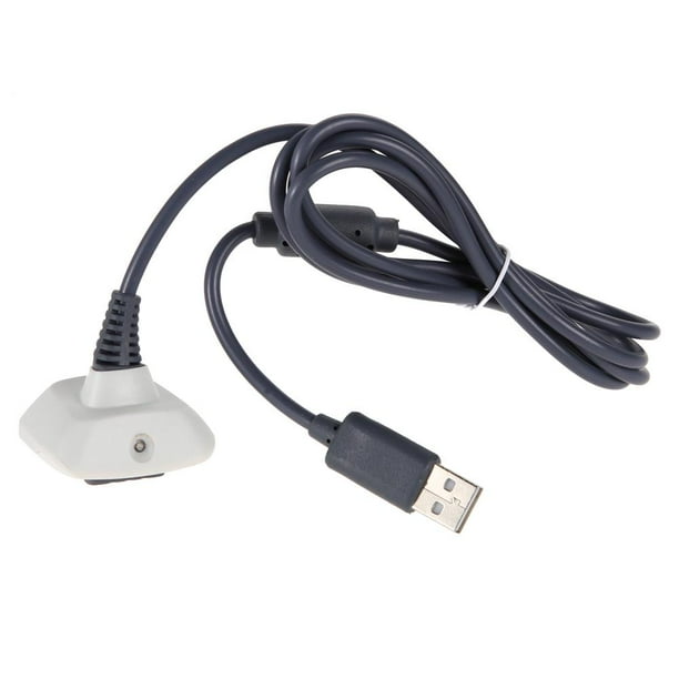 Cable de cargador de carga USB Play para controlador inalámbrico XBOX 360 WDOplteas Para estrenar