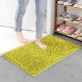 thumbnail image 3 of Monstrate Alfombrilla de baño antideslizante para absorción de agua de baño, alfombrilla para ducha, cocina, dormitorio, alfombras de Color Decoración del hogar Verde claro, 3 of 6