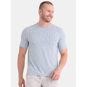 Athletic Works Men's and Big Men's Space Dye Tee with Short Sleeves, Sizes S-3XL